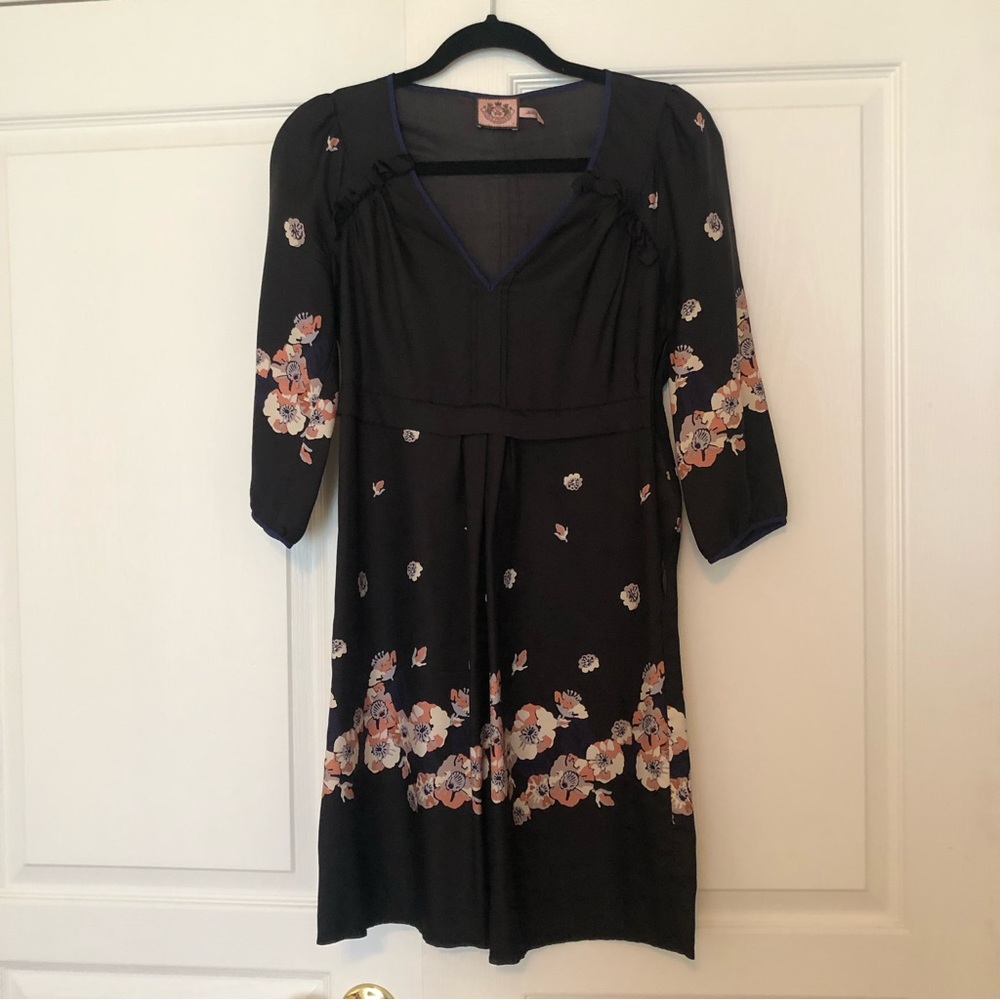 Silk mini dress